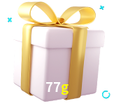 Receba seus bônus de boas-vindas no 77g